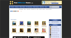 Desktop Screenshot of nextdifferencegames.com