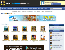 Tablet Screenshot of nextdifferencegames.com